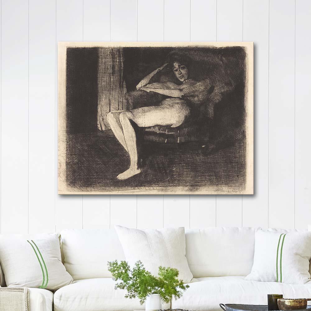 Paul Albert Besnard Intimate Fantasy Art Print