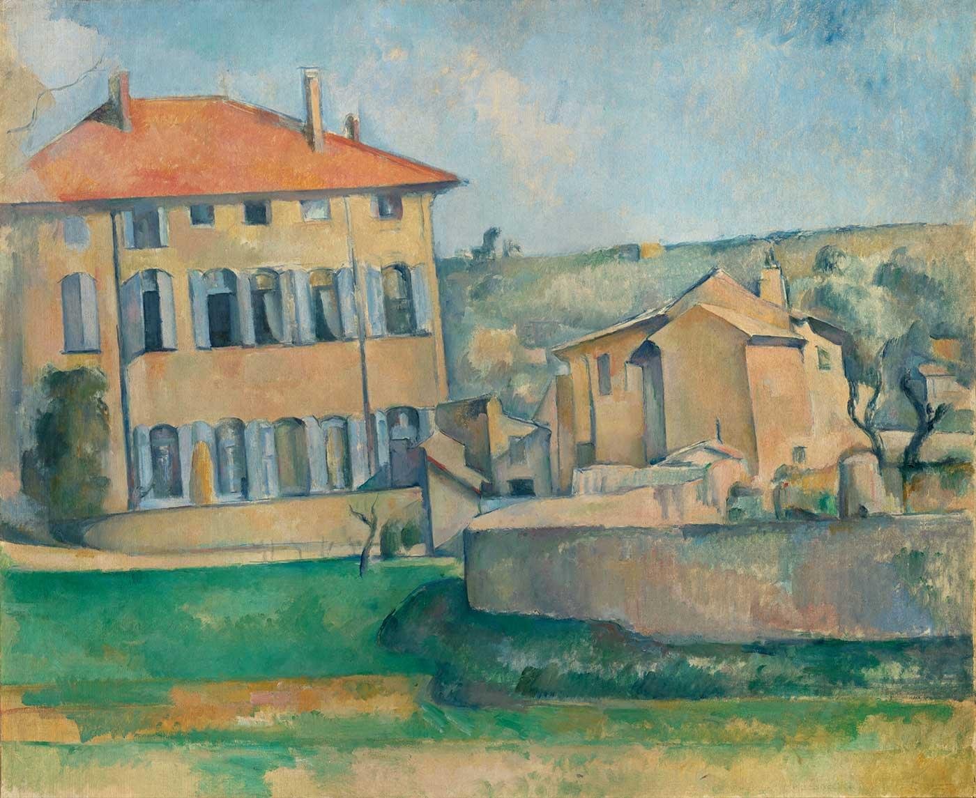 House in Aix by Paul Cezanne