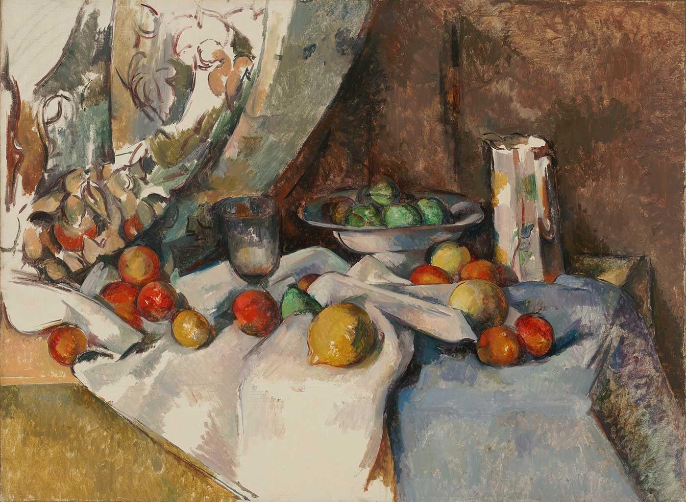 Still Life with Apples by Paul Cezanne