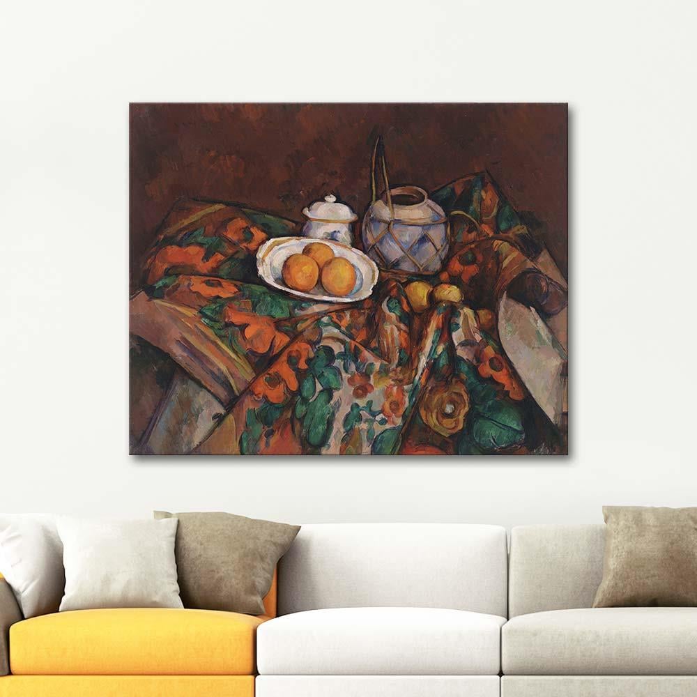 Paul Cezanne Portakallar Kanvas Tablo