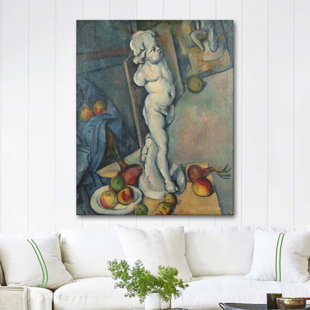 Paul Cezanne Still life with Plaster Cupid Art Print