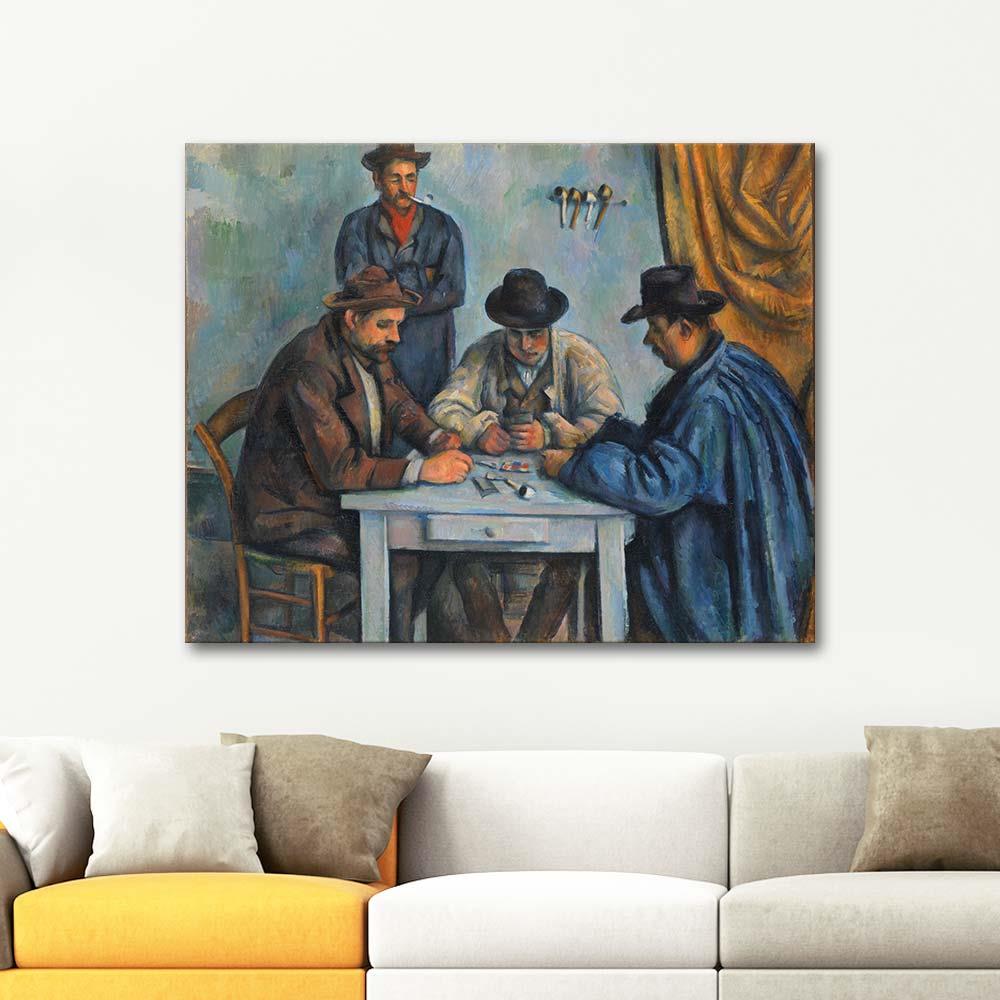 Paul Cezanne The Card Players Art Print
