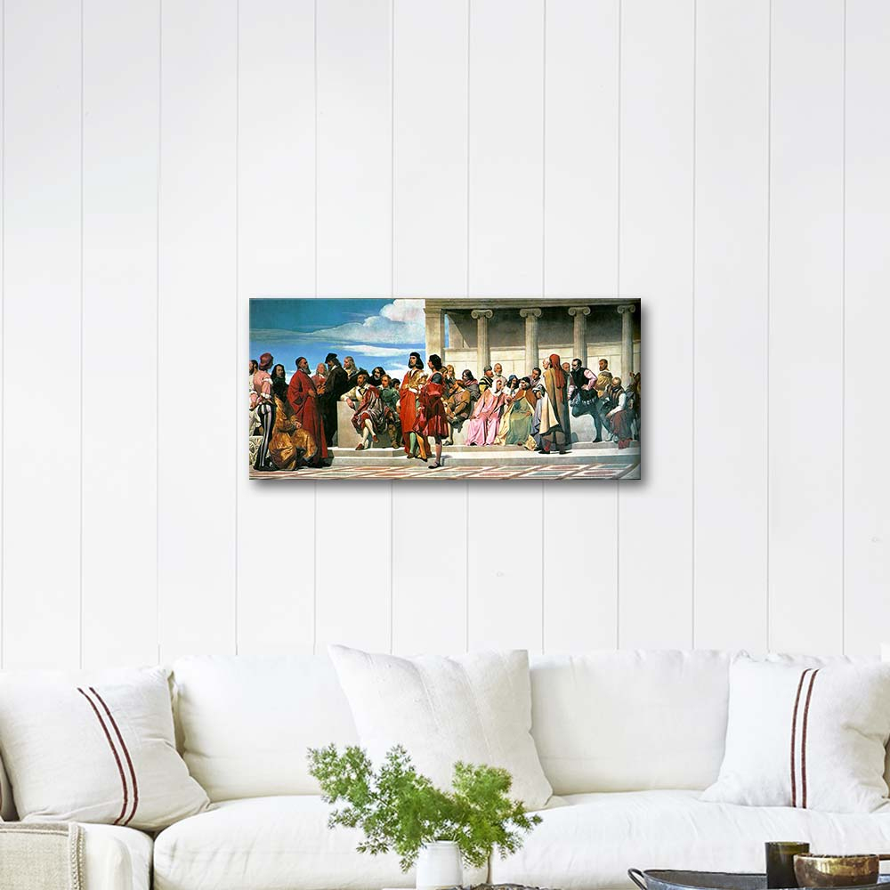 Paul Delaroche Hemicycle of the Ecole des Beaux Arts II Art Print