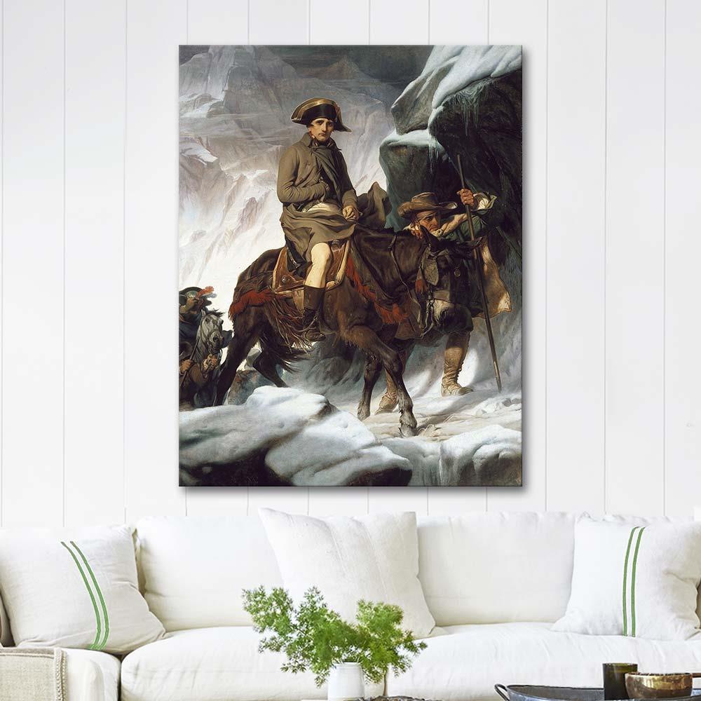 Paul Delaroche  Napoleon Crossing the Alps Art Print