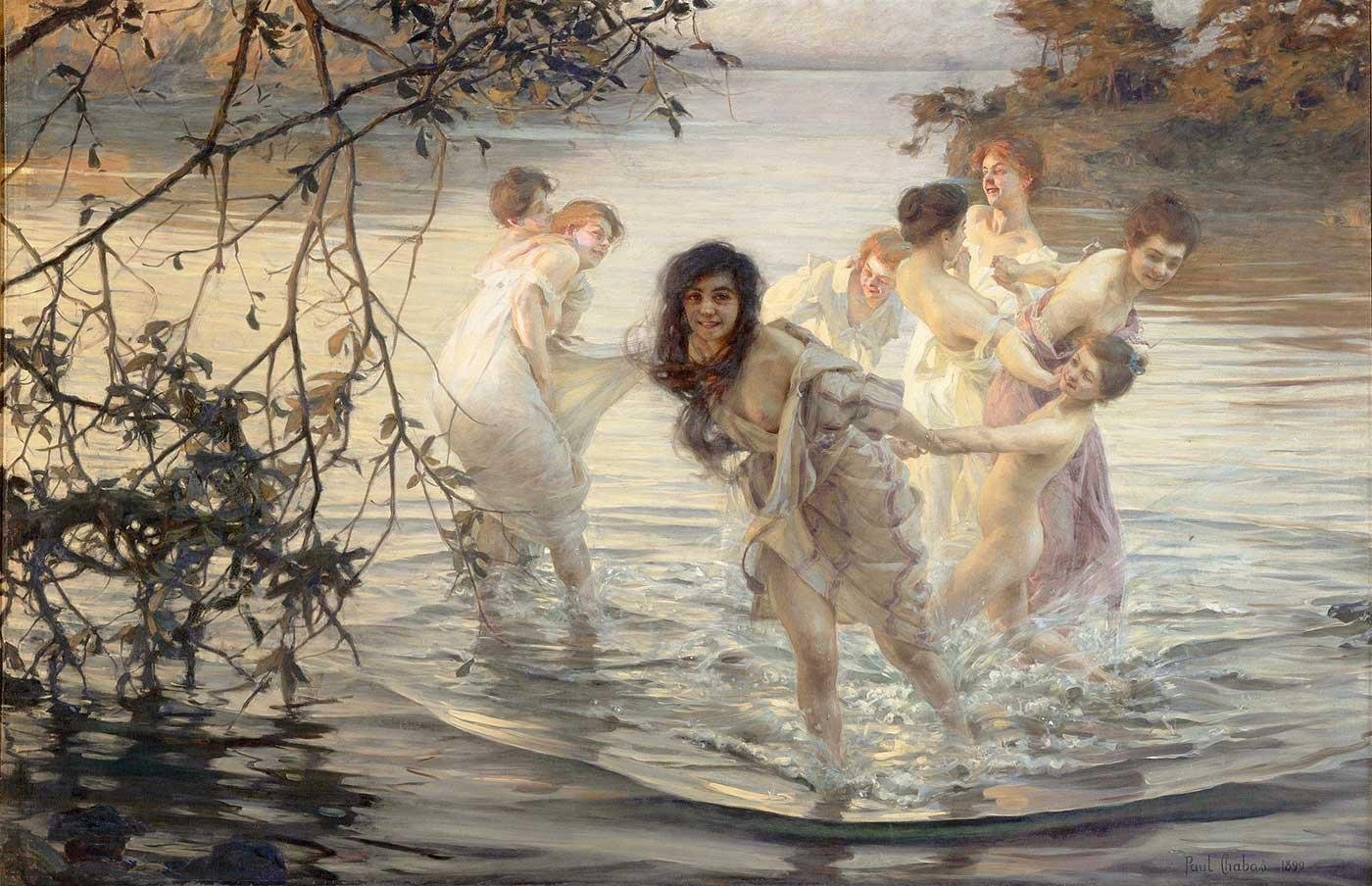 Paul Emile Chabas Neşe Kanvas Tablo