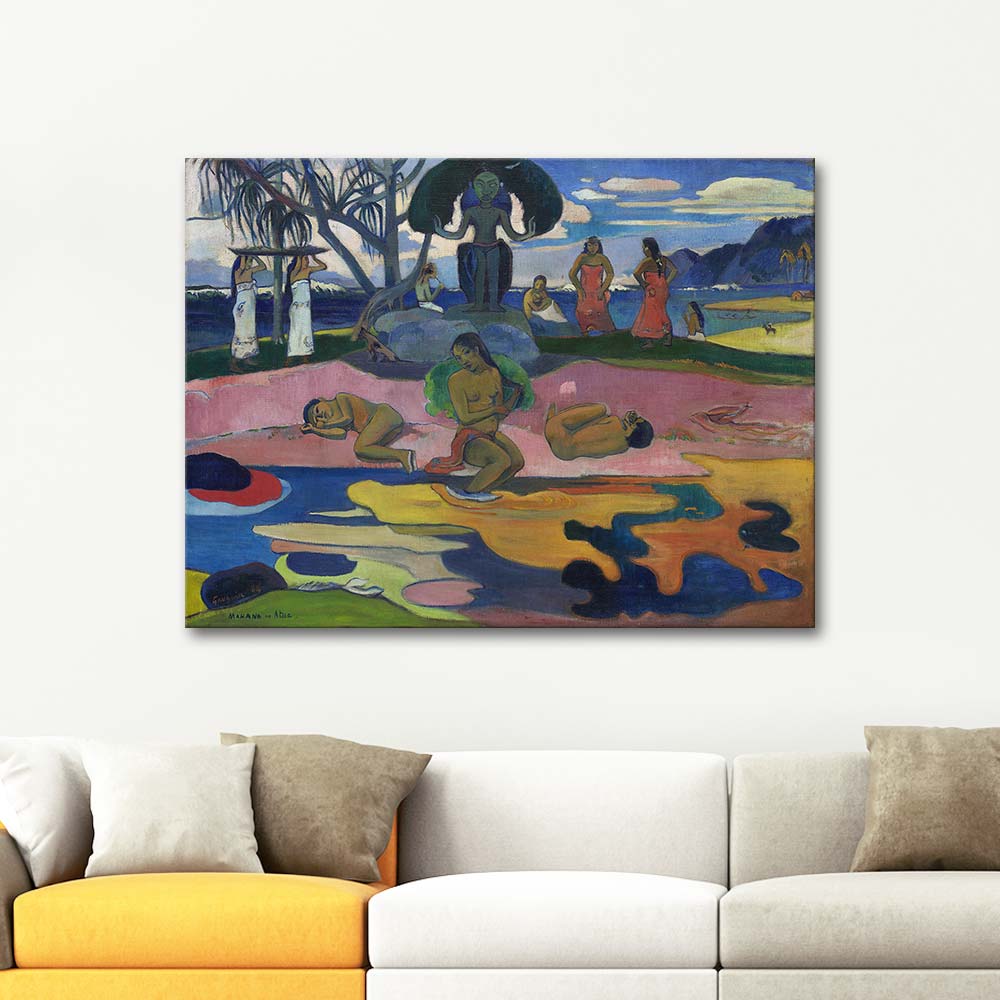 Paul Gauguin Mahana No Atua Day Of The God Art Print