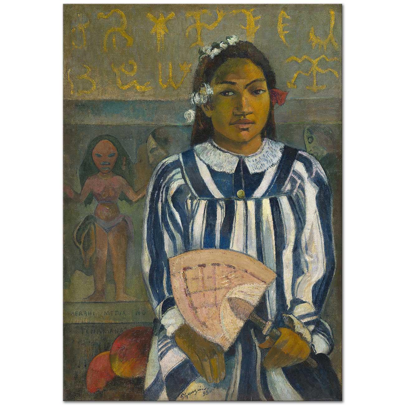 The Ancestors Of Tehamana by Paul Gauguin