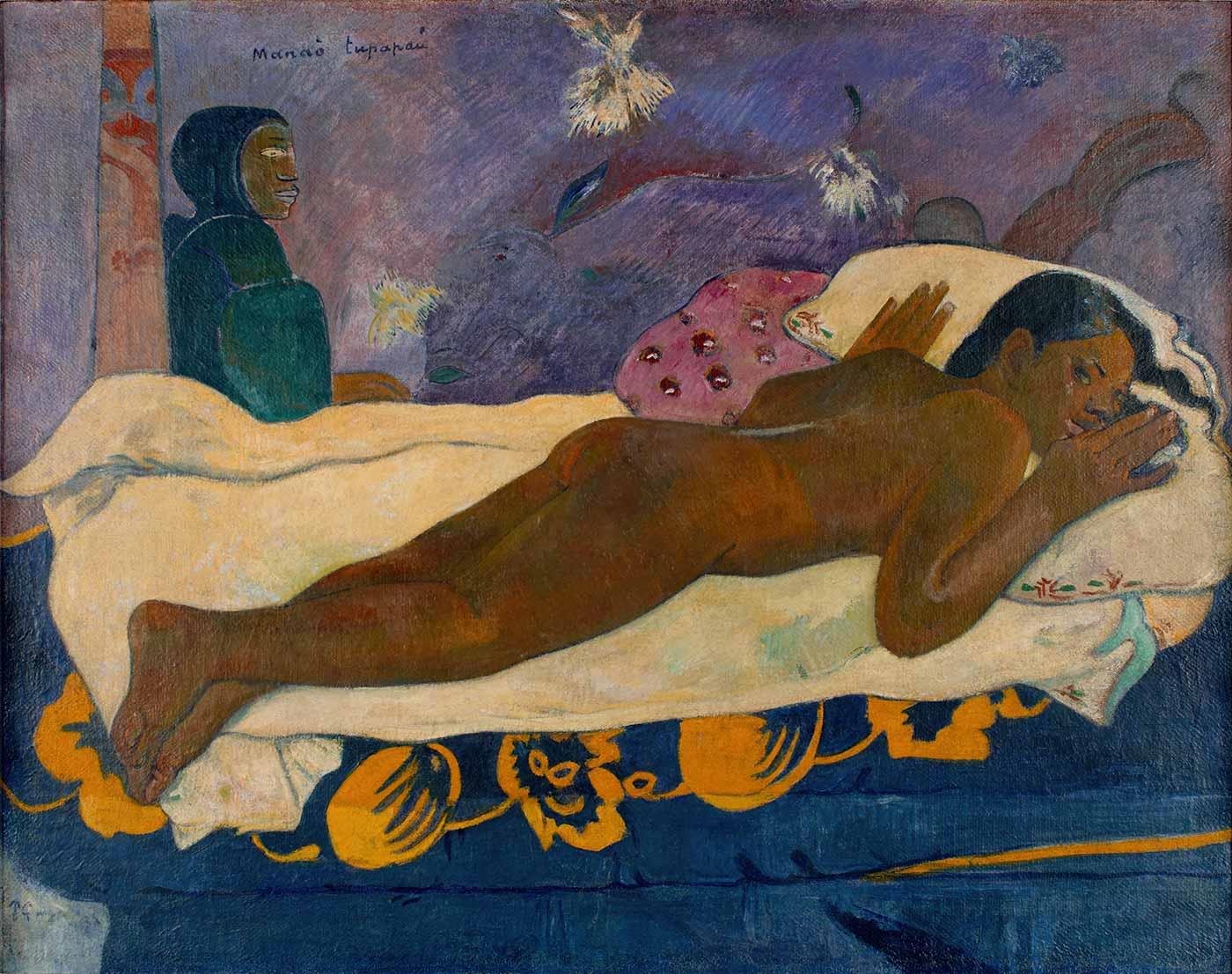 The Sprit Of The Dead Keeps Watch by Paul Gauguin