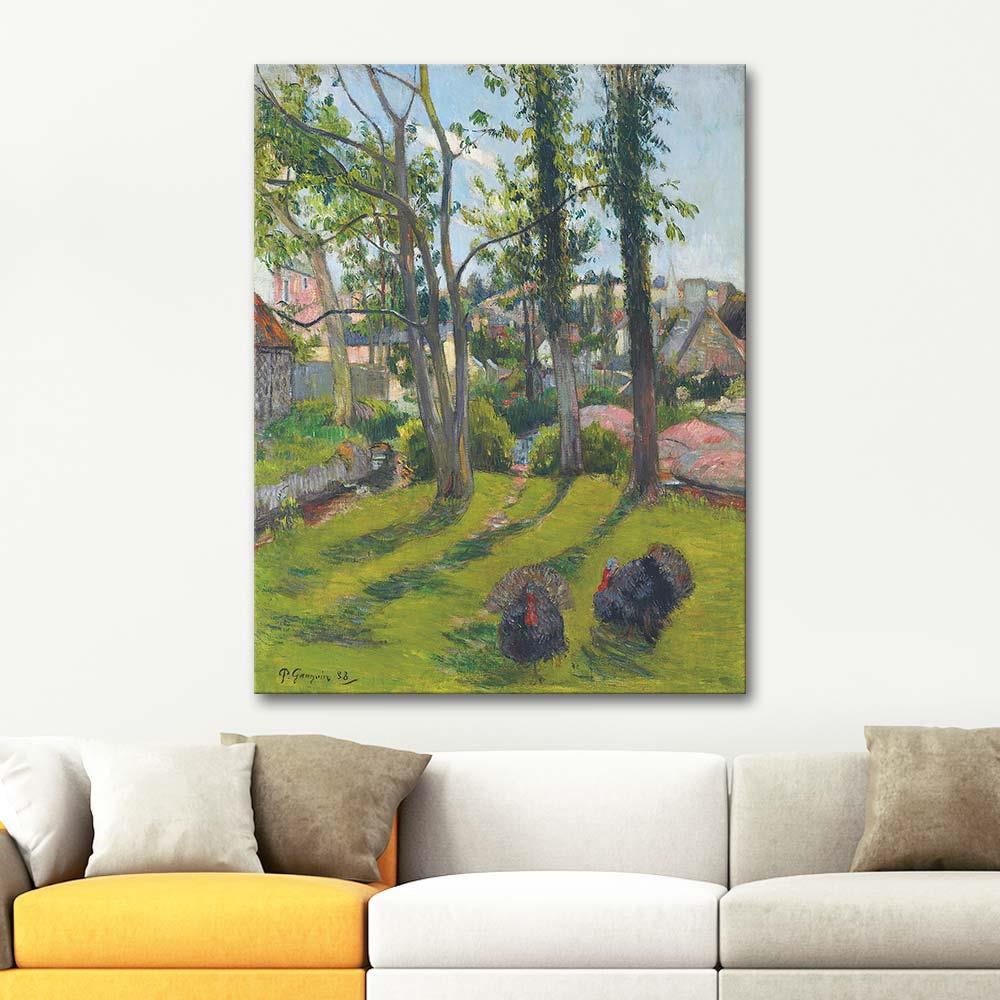 Paul Gauguin Hindiler Pont Aven Kanvas Tablo