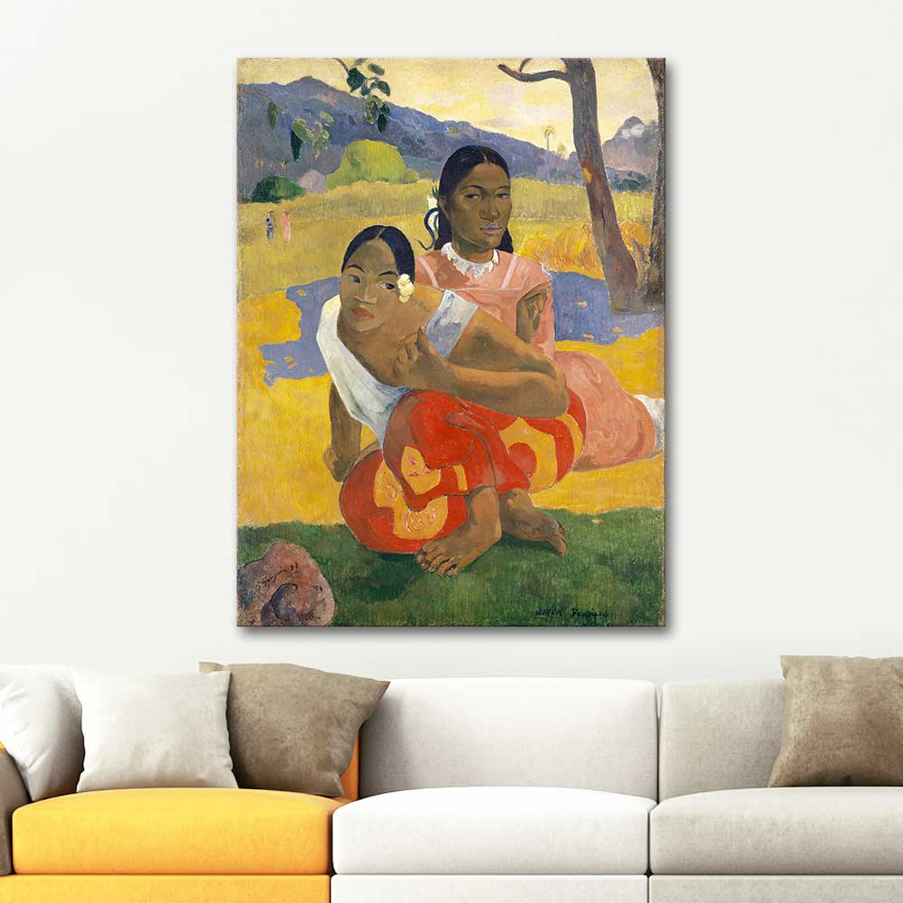 Paul Gauguin When Will You Mary? Nafea Faa Ipoıpo Art Print