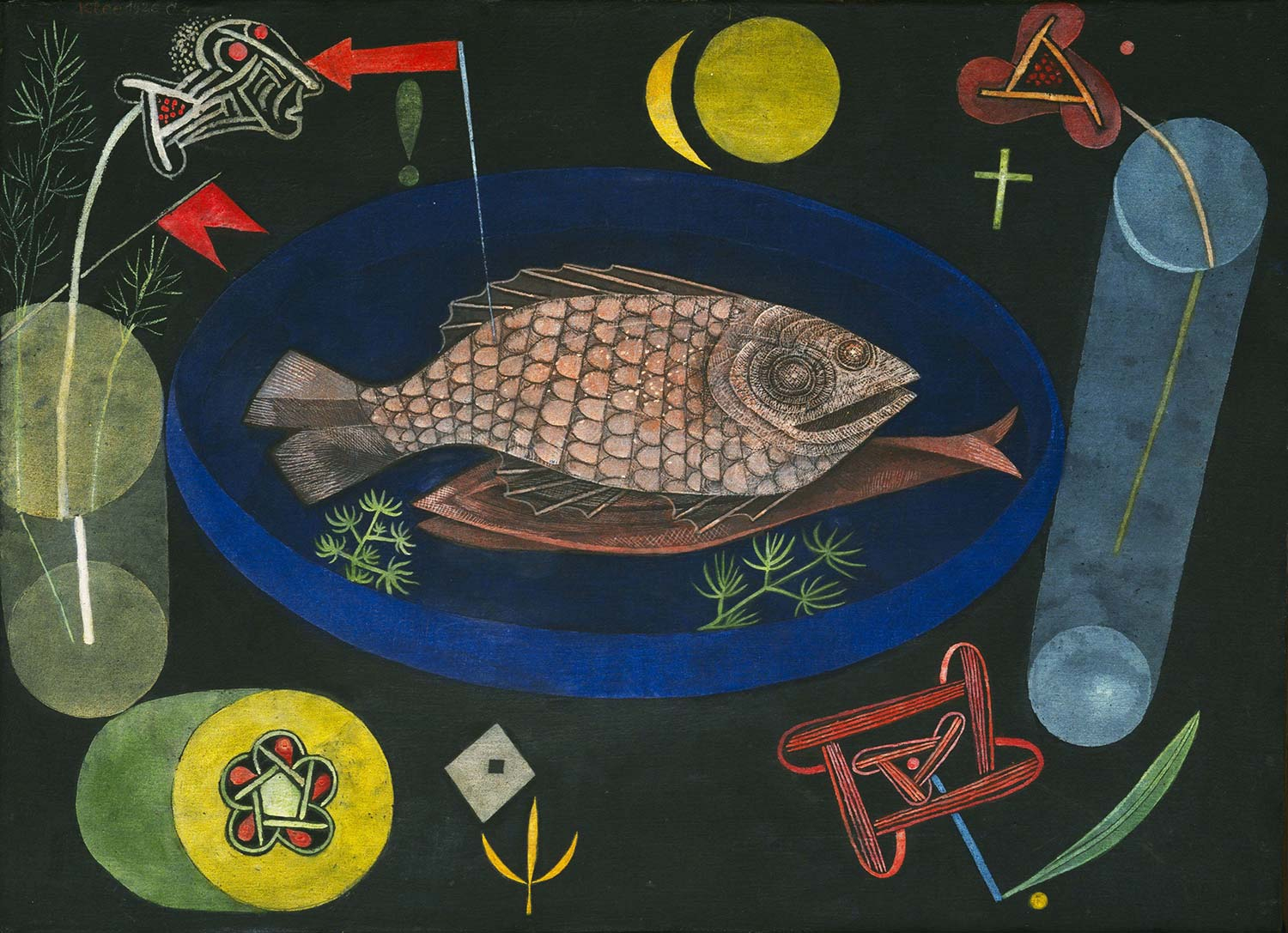 Paul Klee Around the Fish Art Print
