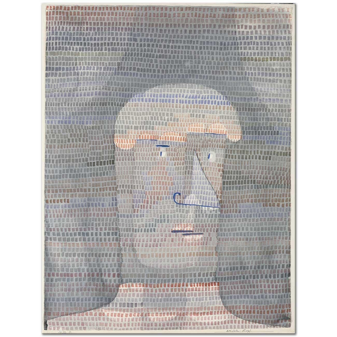 Athlete's Head by Paul Klee