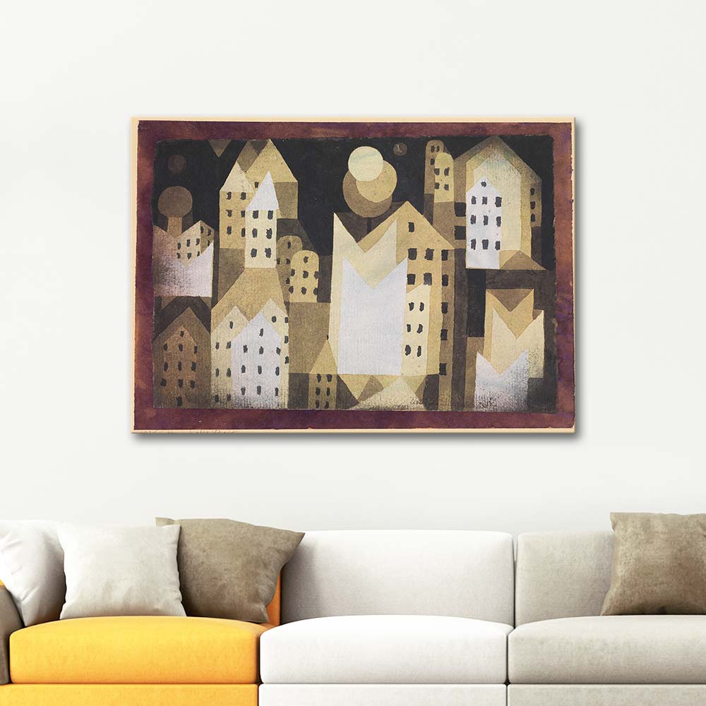 Paul Klee Cold City Art Print