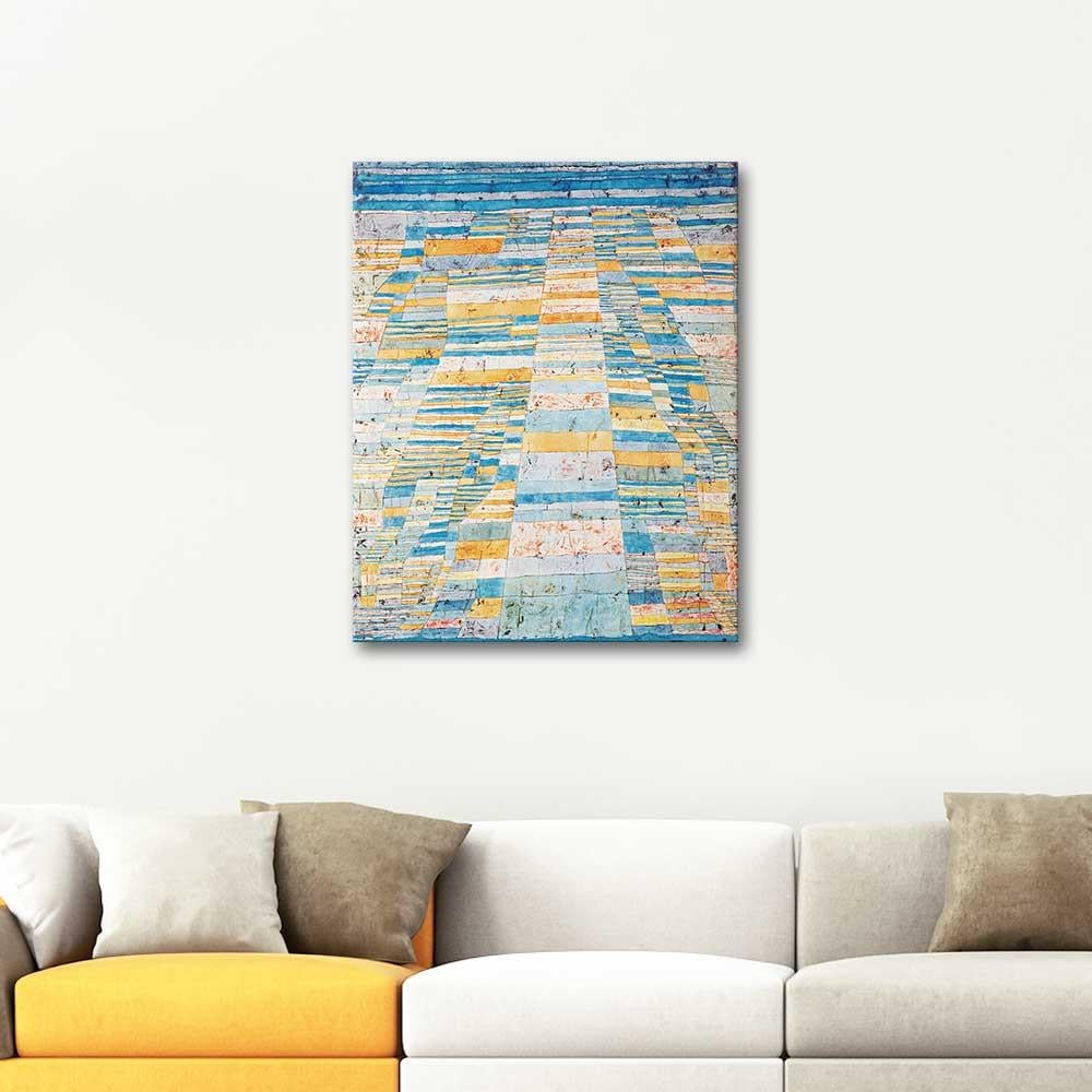 Paul Klee Highway and Byways Art Print