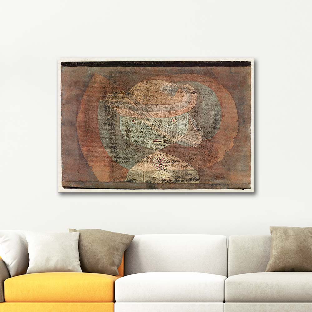 Paul Klee Movement Around A Child Art Print