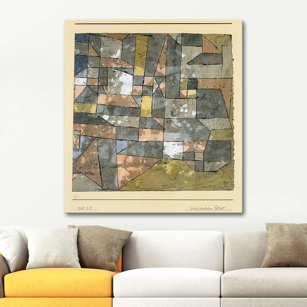 Paul Klee North German City Art Print