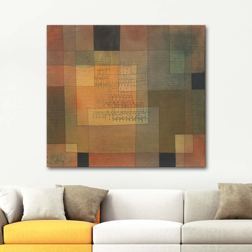 Paul Klee Polyphonic Architecture Art Print