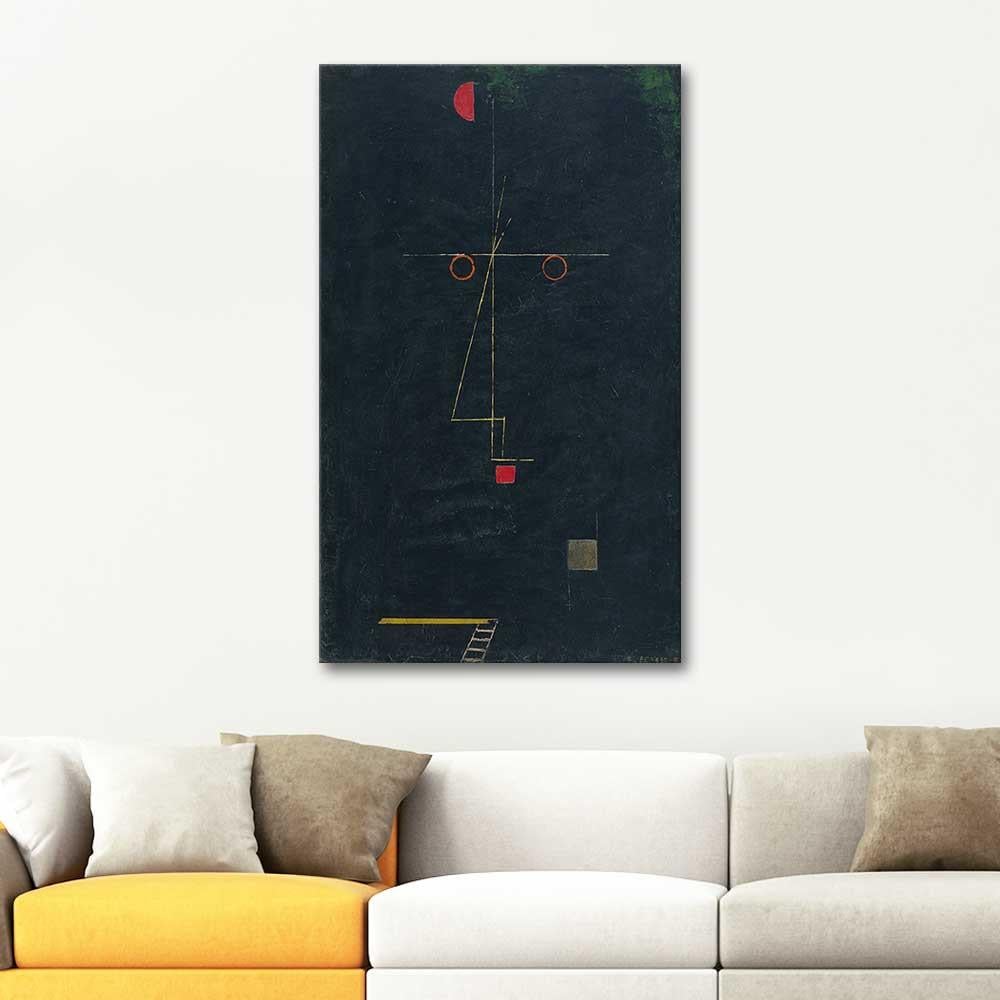 Paul Klee Akrobatın Portresi Kanvas Tablo
