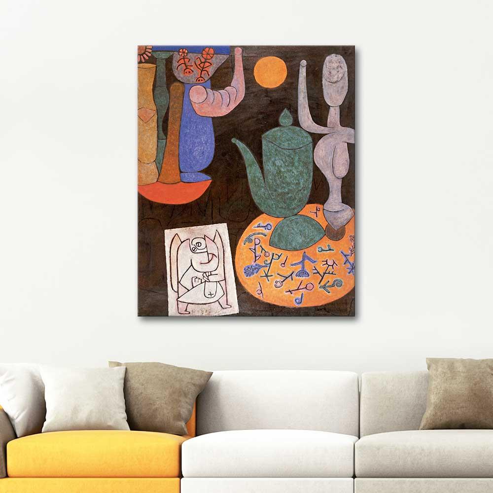 Paul Klee Natürmort Kanvas Tablo