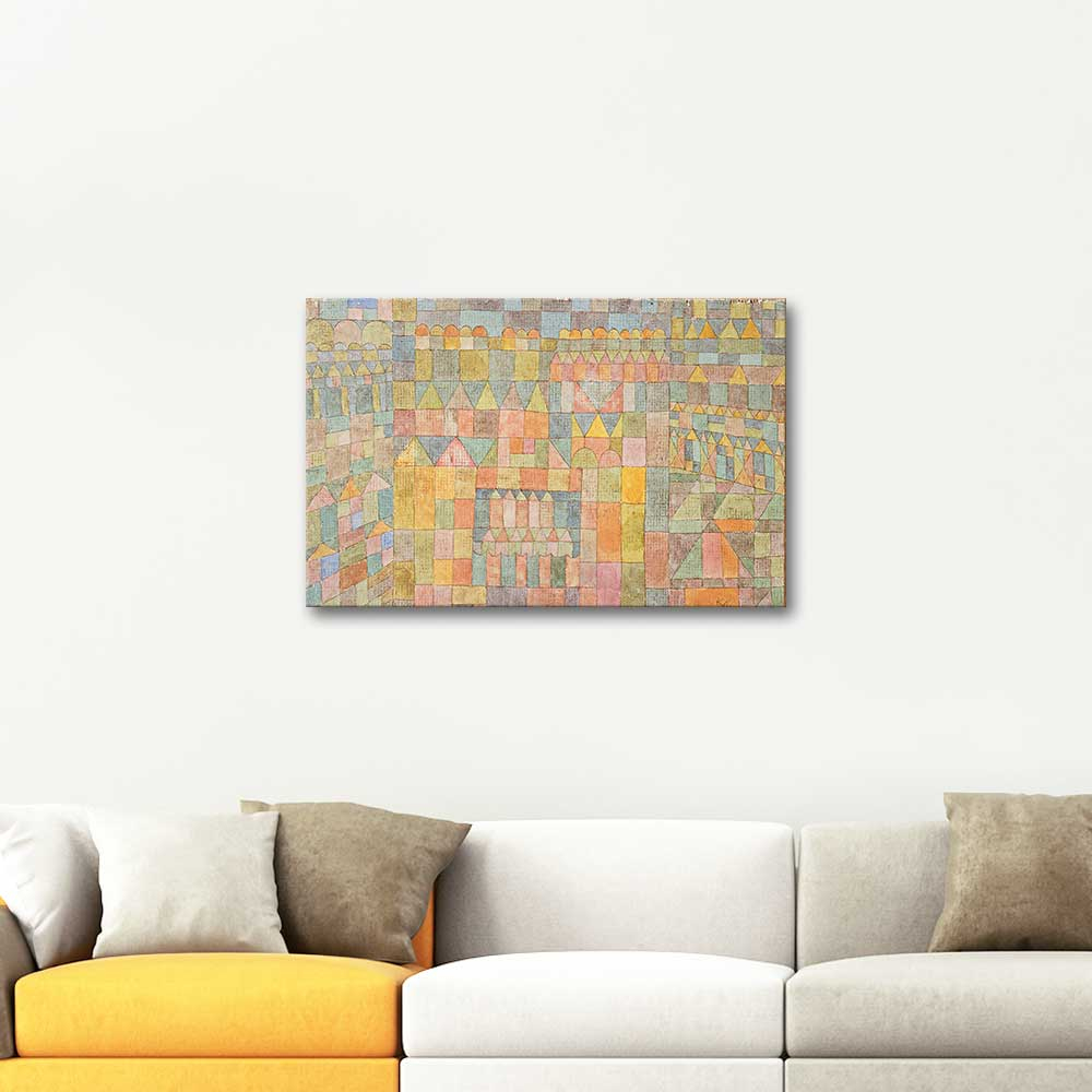 Paul Klee Pert Tapınağından bir Köşe