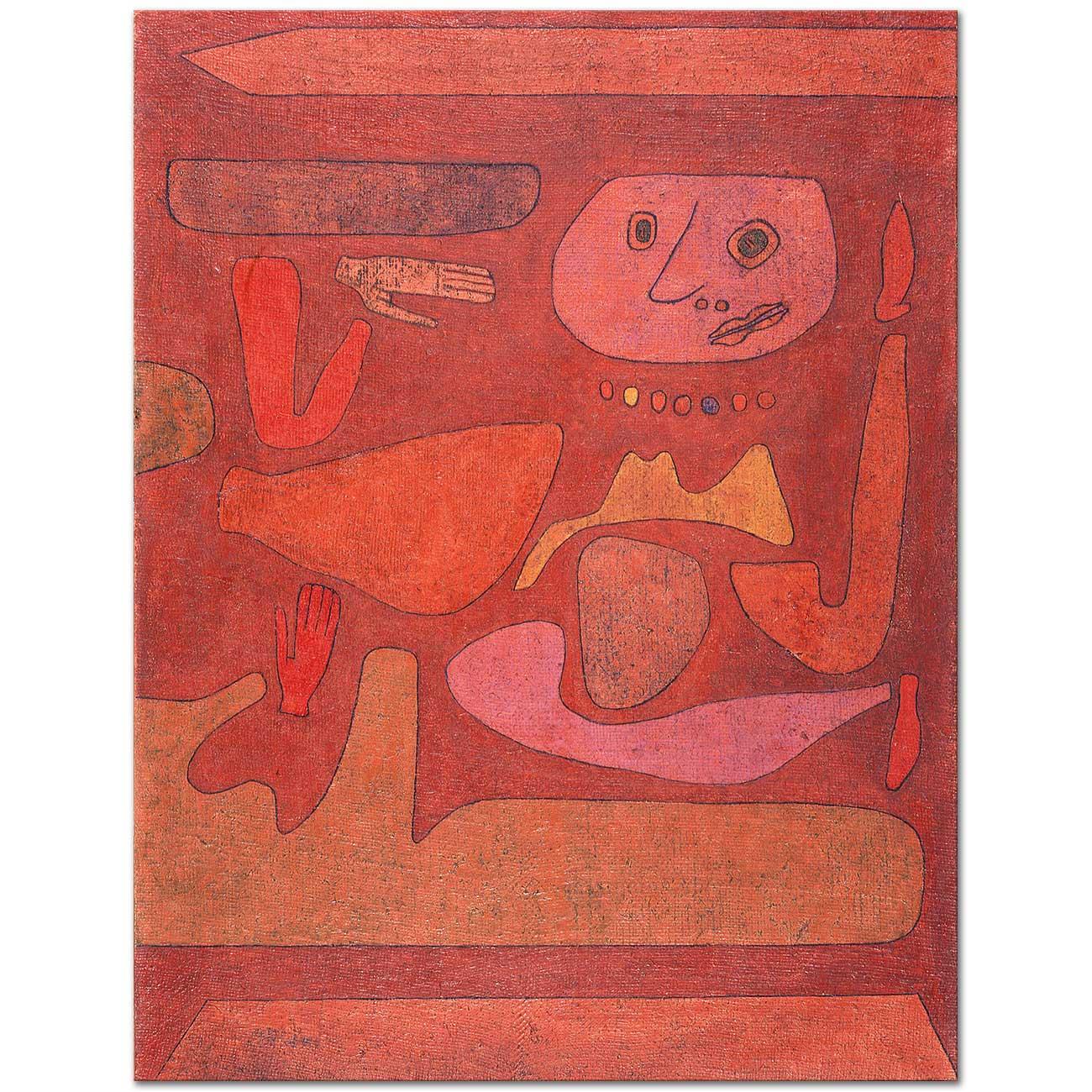 The Man Of Confusion by Paul Klee