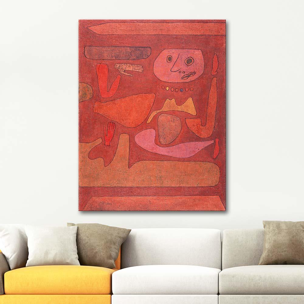 Paul Klee The Man Of Confusion Art Print