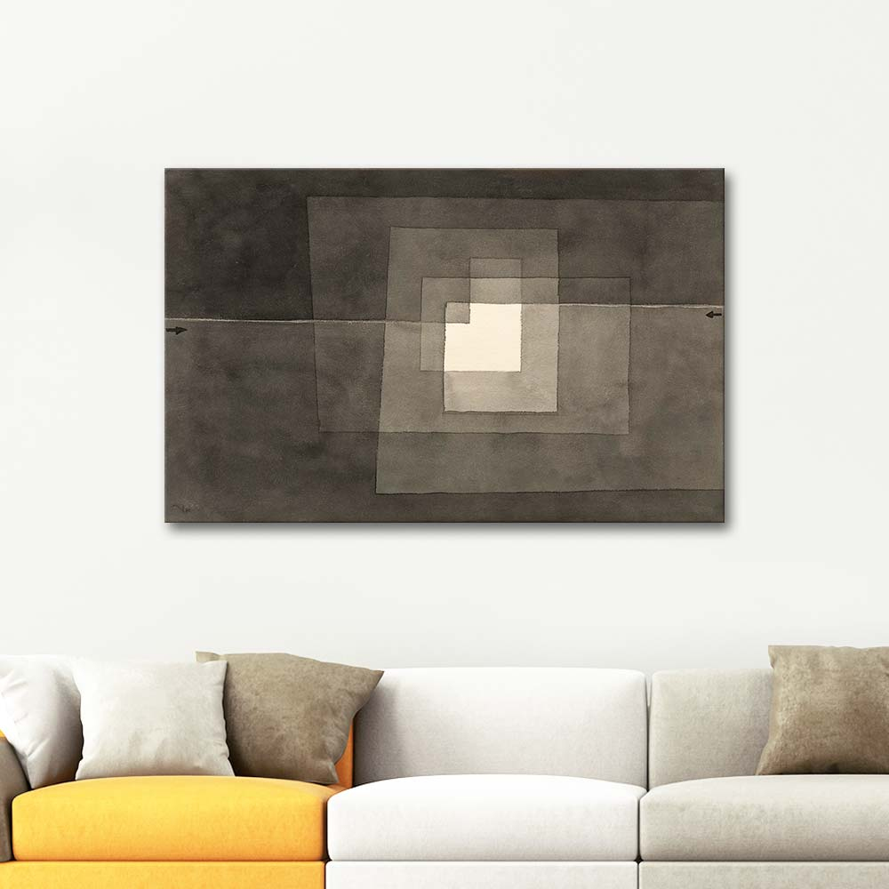 Paul Klee Two Ways Art Print