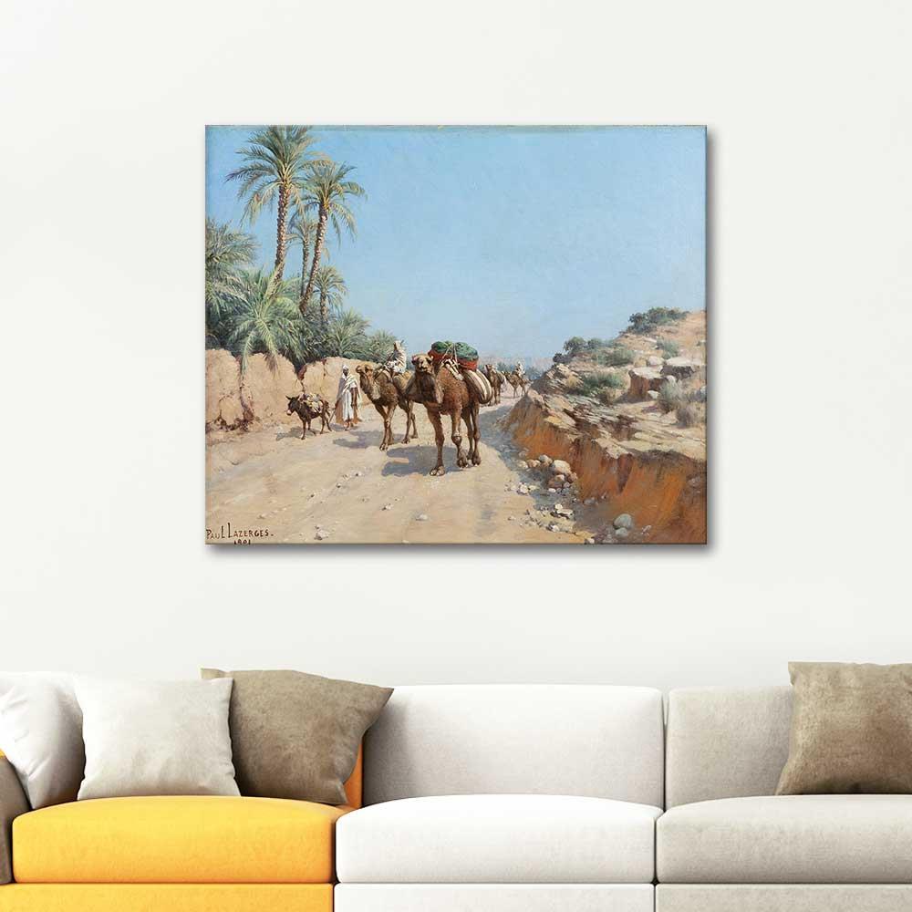 Paul Lazerges Caravan Art Print