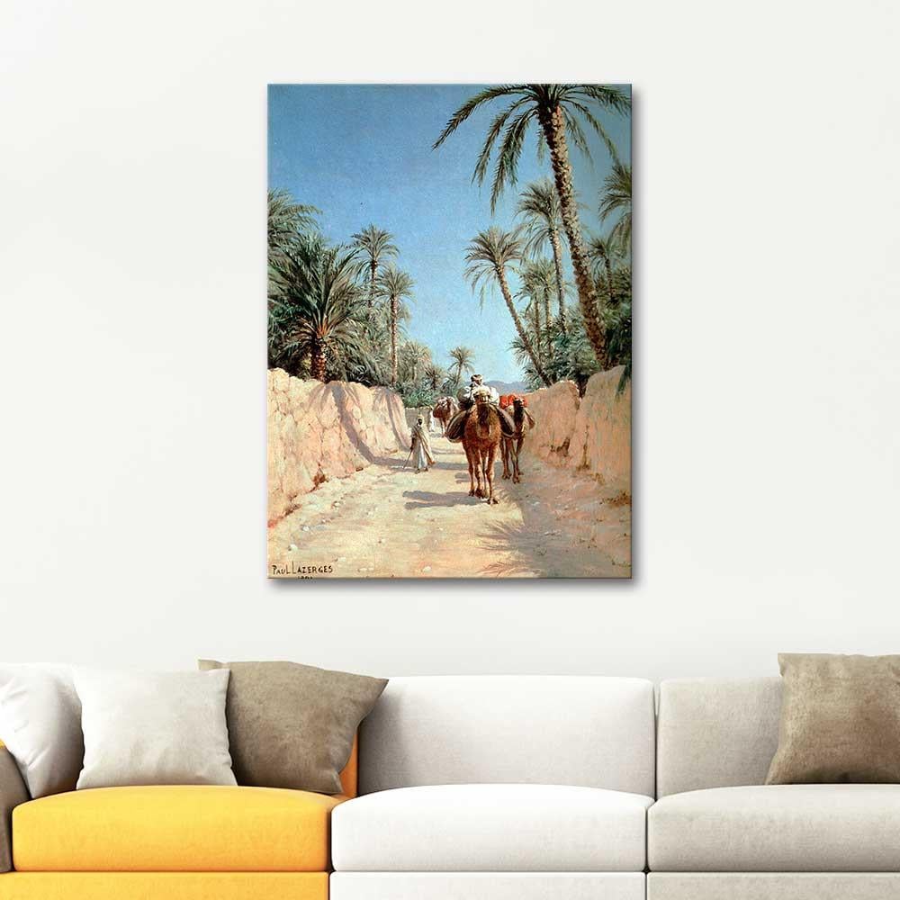 Paul Lazerges Caravan Entering the City Art Print