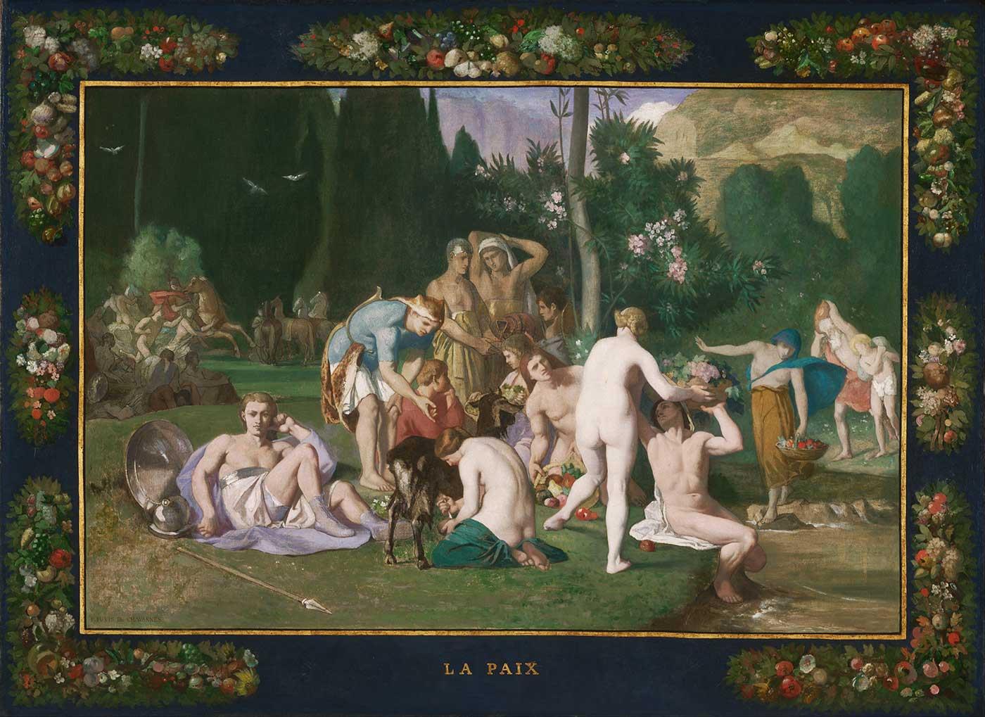 Peace by Pierre Puvis de Chavannes as Art Print