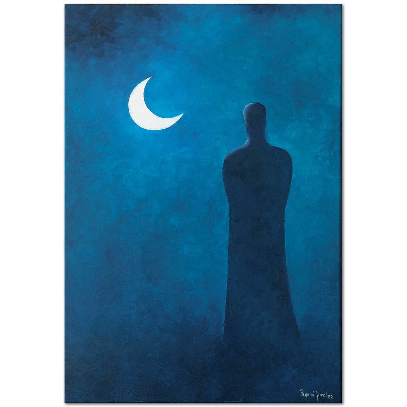 Peyami Gürel Emigration 01 Oil Painting