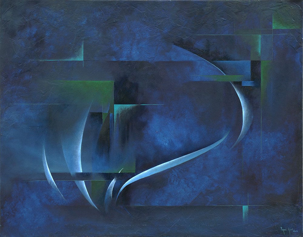 Peyami Gürel, Visible and also Latent, Original Painting