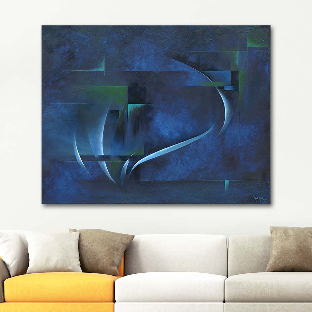 Peyami Gürel, Visible and also Latent, Original Painting