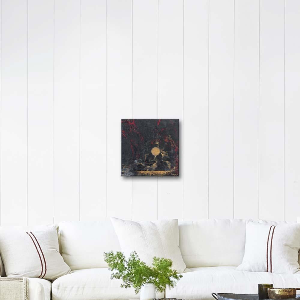 Peyami Gürel Soyut Kompozisyon 19 Yağlı Boya Tablo