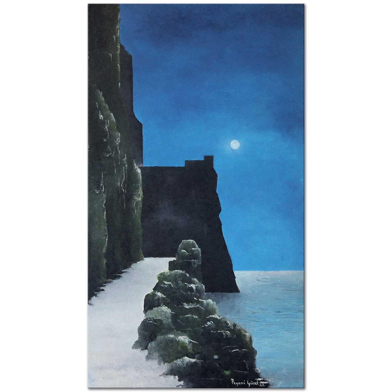 Peyami Gürel Voyage Oil Painting