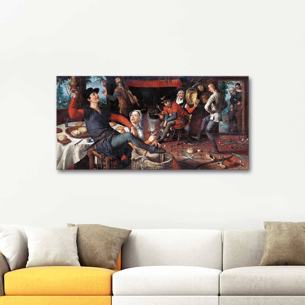 Pieter Aertsen The Egg Dance Art Print