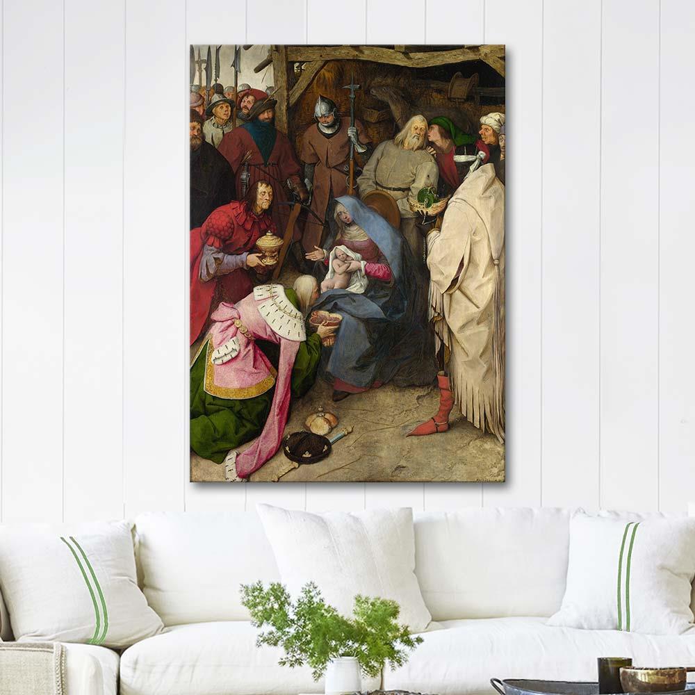 Pieter Bruegel The Adoration of the Kings Art Print