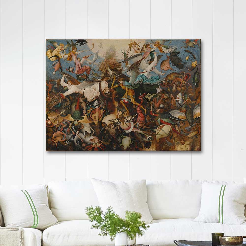 Pieter Bruegel The Fall of the Rebel Angels Art Print