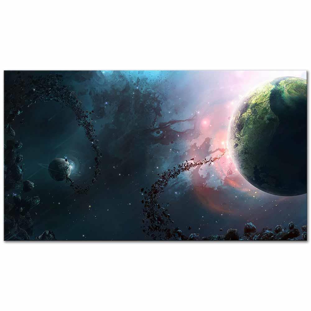 Gezegen Hazırlığı Kanvas Tablo