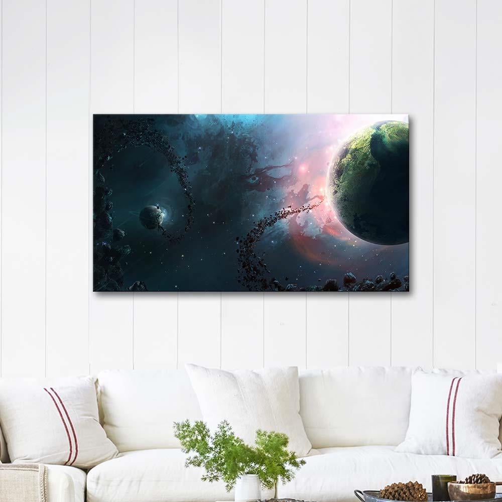 Gezegen Hazırlığı Kanvas Tablo