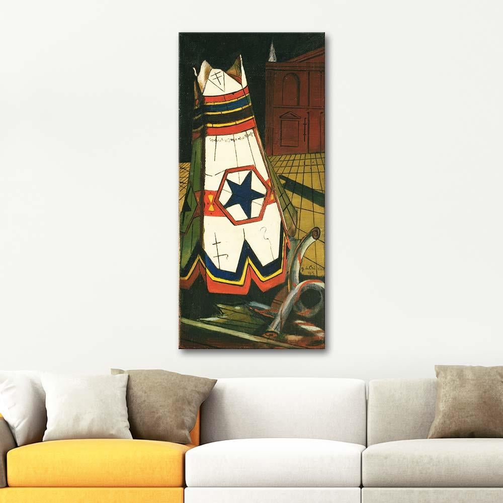 Playthings of the Prince by Giorgio de Chirico as Art Print