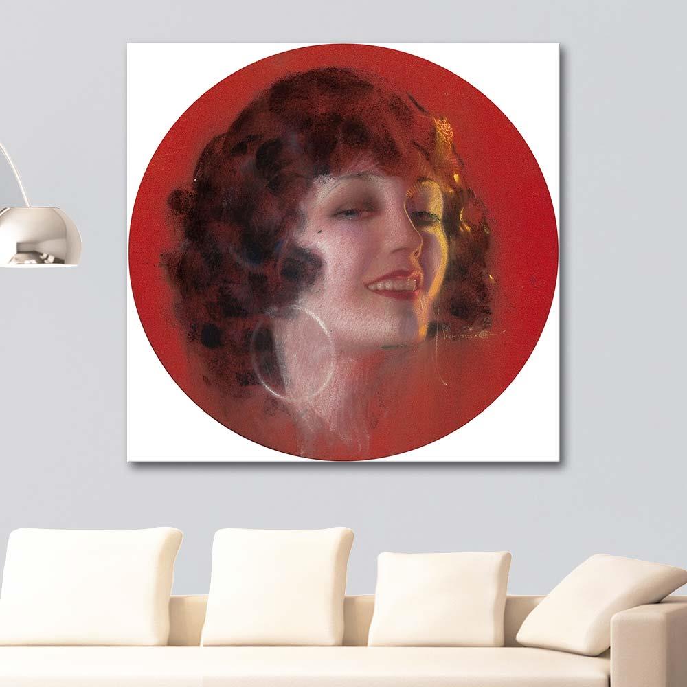 Pola Negri by Rolf Armstrong as Art Print