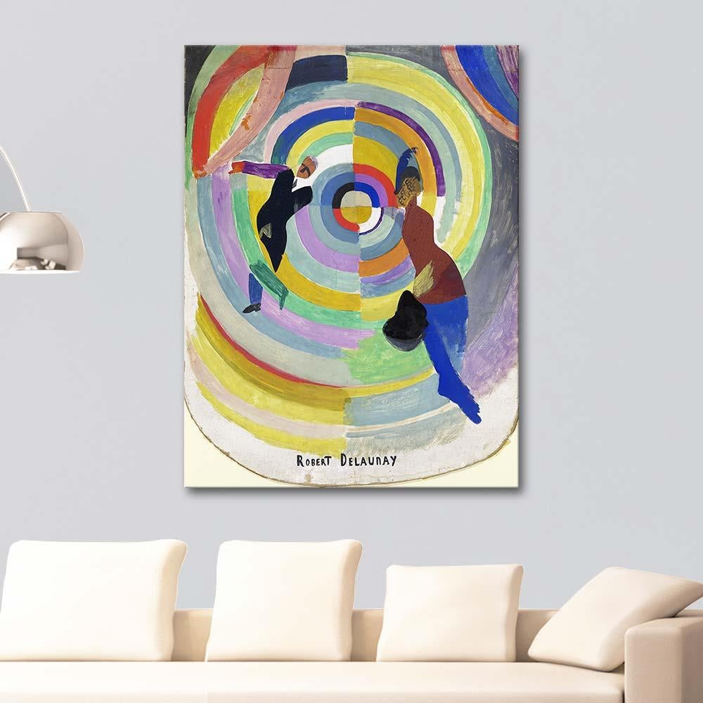 Robert Delaunay Siyasi Drama Kanvas Tablo