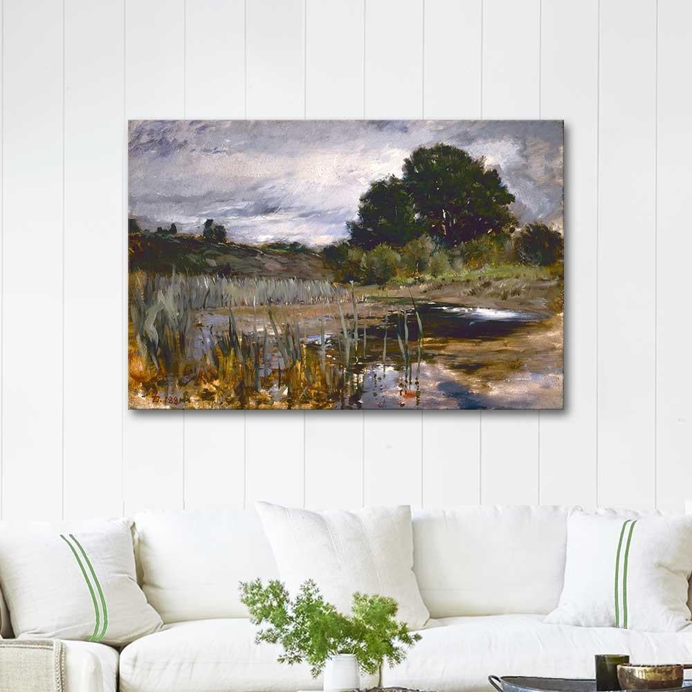 Polling Landscape by Frank Duveneck as Art Print