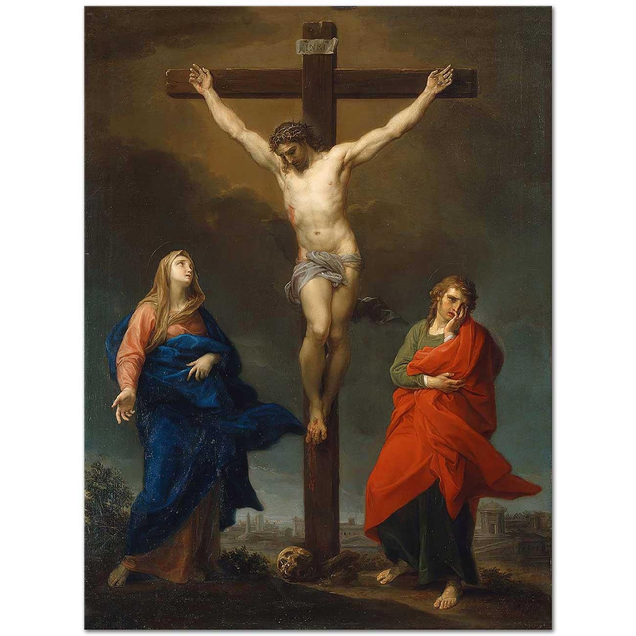 The Crucifixion by Pompeo Batoni