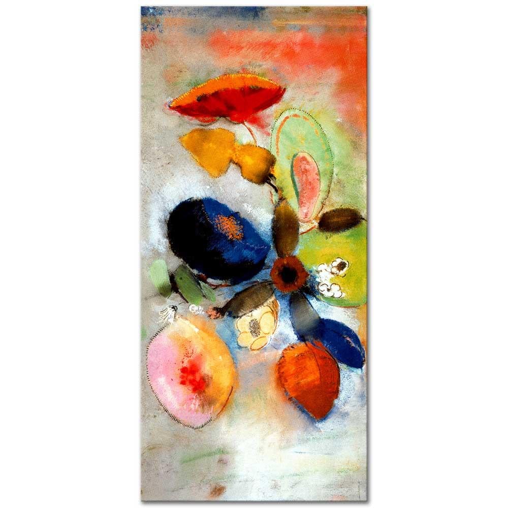 Gelincik Demeti Kompozisyon Kanvas Tablo