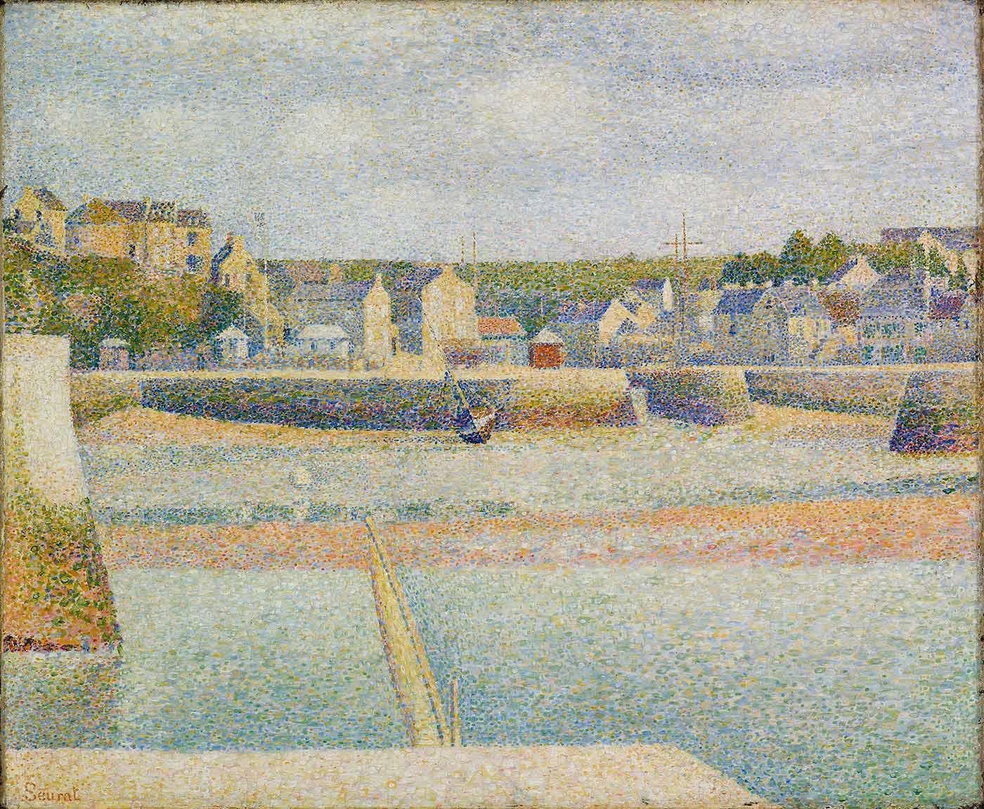 Port-en-Bessin The Outer Harbor by Georges Seurat
