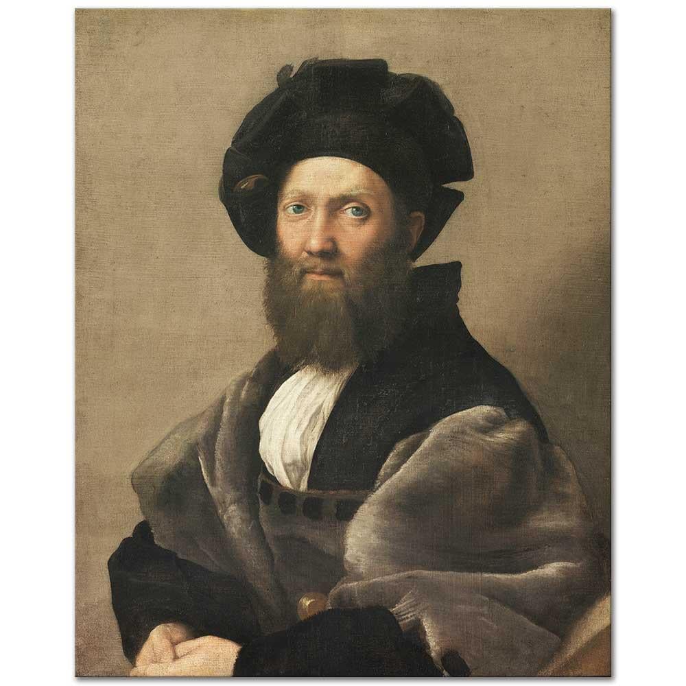 Portrait of Baldassare Castiglione by Raphael