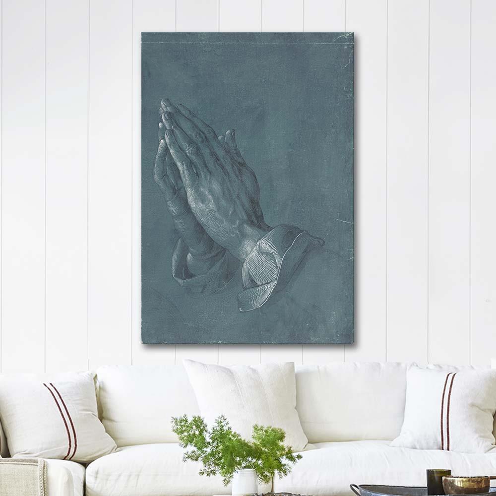 Albrecht Dürer Eller Kanvas Tablo