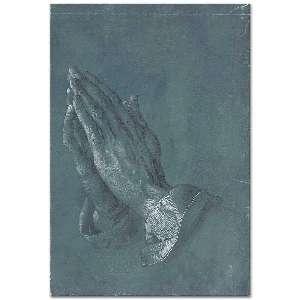 Albrecht Dürer Eller Kanvas Tablo